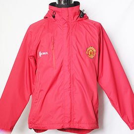 Washable Pink Track Jacket , Personalized Track Jacket For Sports Training
